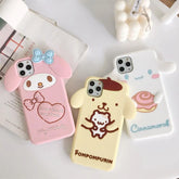 Cartoon My Melody & Cinnamoroll Phone Case